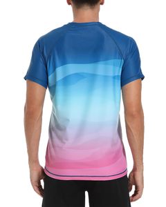 T-shirt de bain pour homme à manches courtes, protection solaire, séchage rapide, pour la pêche, la plage et les activités aquatiques, confortable et léger - Product Image 2