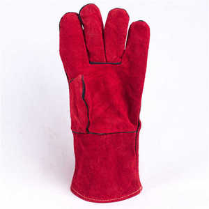 Gants de soudage en cuir de vachette pour la protection des mains, doublure en Kevlar, pouce entier, résistants à la chaleur, pour la construction, gants de soudeur - Product Image 2