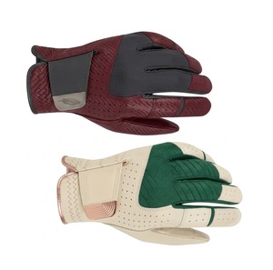 <b>Top</b> Quality Golf Gloves Genuine Leather Breathable Right Hand Unisex Hook And Loop Closure - Product Image 1