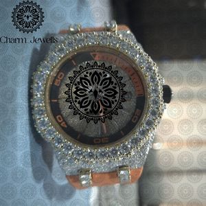 นาฬิกาข้อมือผู้ชาย Charm Luxury ขนาด 40 มม. ระบบอนาล็อก กลไกจักรกล ประดับเพชร สายสแตนเลส หน้าปัดเรืองแสง กระจกเรืองแสง ออโตเมติก - Product Image 2