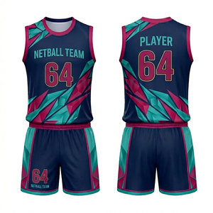 Nouveaux uniformes de netball au design personnalisé, logo de marque personnalisé, sublimation, robe de netball pour filles, uniformes de netball - Product Image 1