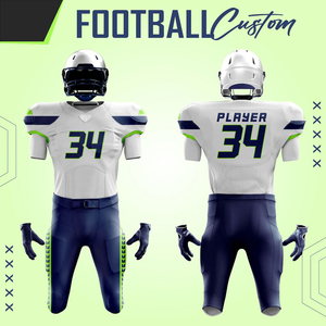 Uniformes de football américain pour adultes sur mesure de Direct Factory, haute performance, résistants, respirants, shorts, nouveaux designs, ensembles imprimés - Product Image 5