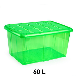 Boîte de rangement en plastique vert N18 CAJA pour organiser et trier les articles - Product Image 1