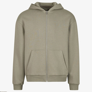 Wholesale <b>Oversized</b> Zipper <b>Hoodie</b> For Men Street & Casual Wear Pullover <b>Long</b> Sleeve <b>Hoodie</b> 100% Cotton With Customize Logo - Product Image 6