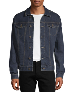 High Quality <b>Customized</b> Men's Outer Wear Slim Fit Jeans <b>Denim</b> <b>Jackets</b> Quick Dry Breathable Men's Jeans <b>Denim</b> <b>Jackets</b> OEM - Product Image 1