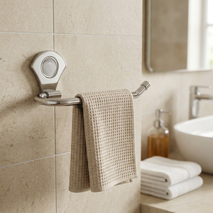 Support mural moderne en acier inoxydable de qualité supérieure pour serviettes et lingettes, organisateur de rangement pour salle de bain et cuisine, décoration intérieure - Product Image 2