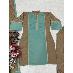 Conjunto de Top y Dupatta Plazzo para Fiesta de Diseñador para Mujer - Product Image 2