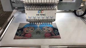 Hefeng 1 cabeza máquina de bordado computarizada 12 agujas para uso doméstico nueva condición precio competitivo - Product Image 4