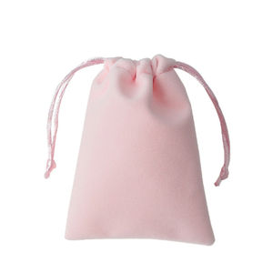 Pochette avec cordon de serrage en coton imprimé de logo personnalisé Emballage cadeau tendance en toile avec fermeture à glissière - Product Image 1