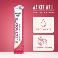 Poudre d'électrolytes en sachet individuel sous marque privée, en vrac, OEM, fabricant de poudre d'hydratation, mélange de boisson personnalisé saveur framboise-citronnade en sachet