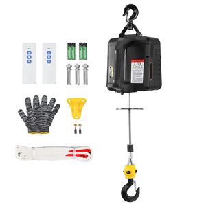 Verricello Portatile Elettrico con Capacità di Carico 1100 Libbre, Altezza di Sollevamento 23 Piedi, Sollevatore per Soffitta con Telecomando Wireless, 1500W, Altezza di Sollevamento 23 Piedi, Capacità 12000 Libbre - Product Image 1
