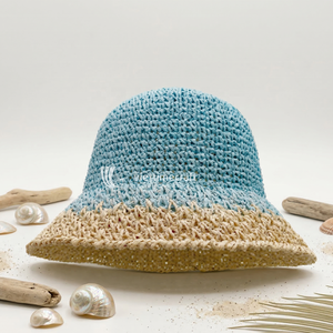 Kids <b>Straw</b> <b>Hat</b>, Woven Summer Sun <b>Hat</b> with Lace Bow, Eco-friendly Artisanal Floral Beach <b>Hat</b> for Toddlers & Girls - Product Image 3