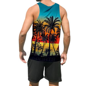 Ropa Deportiva Hecha en Pakistán, Informal, Transpirable, de Secado Rápido, Poliéster/Algodón, Talla Grande, Ropa de Verano para Hombre, Camiseta sin Mangas, Directo de Fábrica - Product Image 6