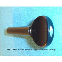 Bassoon French Pegs Ronbhus Ebony Wood Meghna International MEG-O34 India