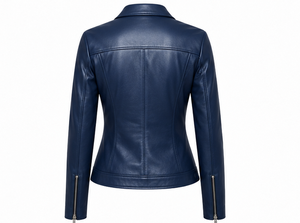 แจ็คเก็ตหนังคุณภาพพรีเมียม ดีไซน์หรูหราและเท่ห์สำหรับผู้หญิง - Product Image 6