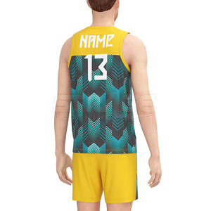 Ropa Deportiva Personalizada para Hombre, Secado Rápido, Transpirable, Ecológica, 100% Poliéster, Camiseta de Voleibol sin Mangas para Entrenamiento - Product Image 6