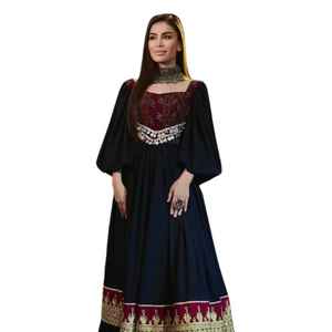 Robes afghanes vintage de haute qualité pour femmes, robe de soirée, robes Kuchi afghanes pour femmes, robe longue, nouveau style maxi afghan - Product Image 1