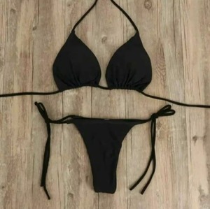Two Piece Beach Women Underwear Set Ladies Cotton Women's Sport Bra and Panties Underwear 100% Cotton