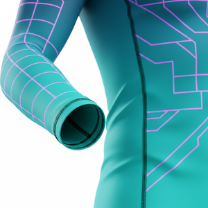 <b>Men</b> Rash Guard Long Sleeve <b>Swim</b> <b>Shirt</b> UV Protection Quick Dry Surf Stretch Beachwear Activewear - Product Image 6