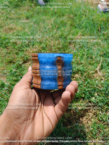 Quemador de Oud árabe especial de Ramadán, soporte de incienso Bakhoor de madera y resina hecho a mano para fragancia espiritual - Product Image 2