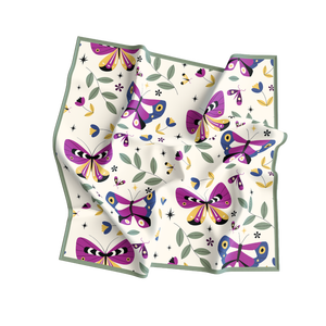 Foulard carré en soie imprimé numérique pour femme, respirant, à motifs, style européen et américain, réversible, toutes saisons, pour usage quotidien, tendance - Product Image 5