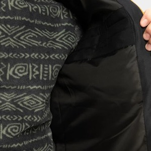 Chaqueta Softshell para Hombre con Bloques de Color, Capucha, Cierre de Cremallera, Cuello Alto, Impermeable, para Exteriores, Ajuste Regular, Ropa de Invierno - Product Image 4