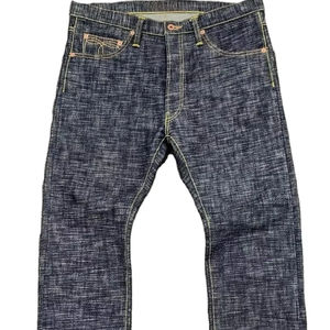 Pantalones Vaqueros Casuales de Moda para Hombre, Estilo Cargo Holgado con Botones, Jeans de Mezclilla para Hombre - Product Image 1