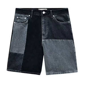 Pantalones Cortos Vaqueros Casuales para Hombre, 100% Algodón, Ecológicos, Transpirables, de Alta Calidad, Estilo Vintage para Verano - Product Image 2