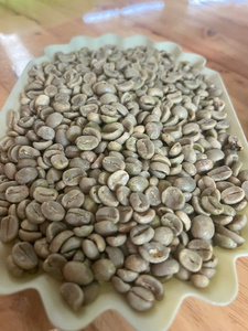 เมล็ดกาแฟโรบัสต้าสีขาว แบบเมล็ดเต็ม ขนาดเล็ก แบบคาลโรส อบแห้ง ดิบ ไม่ผ่านกระบวนการ ผลิตจากเวียดนาม อายุการเก็บรักษา 3 ปี GT7 ตงไห่ 25 กก. - Product Image 1