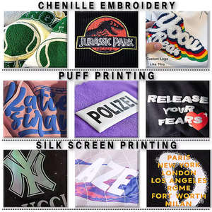 Conjuntos de Sudadera con Capucha y Pantalones Acampanados Estampados Personalizados, Chándales Holgados de Algodón con Lavado Ácido, Ropa Deportiva Urbana para Hombre - Product Image 5