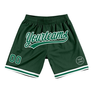 Wholesale Direct OMMIZ INDUSTRY Best Selling Custom Black White-Red Authentic Throwback Basketball Shorts - Product Image 4