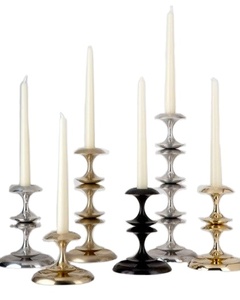 Metal <b>Candle</b> Holder <b>Set</b> of 3 Farmhouse Style Decorative <b>Candle</b> Stands Rustic Metal <b>Candle</b> Holders for Home Decor Wedding - Product Image 2