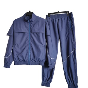 Ensemble de survêtement léger pour homme STITCHMODE avec logo personnalisé, veste à manches longues et pantalon de jogging, deux pièces - Product Image 1