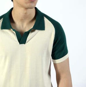 Nueva Llegada 2026, Jersey 100% Algodón para Camiseta de Hombre, Corte Holgado, Mangas Largas, Logotipo Personalizado Impreso, Camiseta Polo Transpirable Estilo Hip Hop - Product Image 5