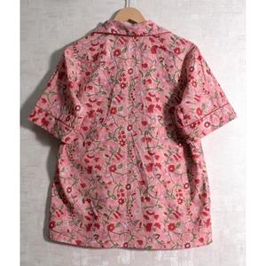 Ensemble de pyjama sexy à fleurs pour femmes, vêtements de nuit courts en coton, tenue de pyjama d'été - Product Image 2