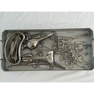 PISSCO Surgical Hemostatic Forceps <b>Instrument</b> Set General Surgery <b>Instruments</b> Clamp Forceps Kit Stainless Steel Made By Pissco - Product Image 1