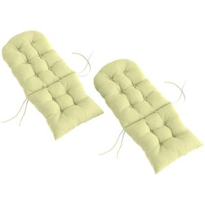 Set di due cuscini per sedie da esterno, solo con cuscinetto antiscivolo - Product Image 5