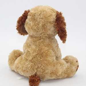 Juguete de peluche personalizado para perros, peluche de cachorro suave y mullido, peluche de perro marrón claro/beige. - Product Image 5