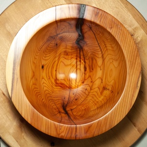 Tazón de Servir Desechable Hecho a Mano con Madera de Mango 100% Natural, Ecológico, Pulido, Personalizable, Regalos Empresariales para el Hogar y Hoteles - Product Image 3
