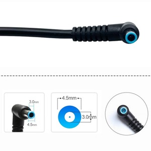 Adaptateur secteur pour <span class=keywords><strong>ordinateur</strong></span> portable 65W 19.5V 3.33A, <span class=keywords><strong>chargeur</strong></span> avec embout bleu 4.5x3.0mm, alimentation à broche centrale pour <span class=keywords><strong>ordinateur</strong></span> portable <span class=keywords><strong>HP</strong></span> ProBook <span class=keywords><strong>EliteBook</strong></span> - Product Image 4