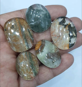 Haute qualité Multi Flashy Labradorite ovale forme pierres lisse lâche Cabochon gemmes pour la fête porter des bijoux - Product Image 4