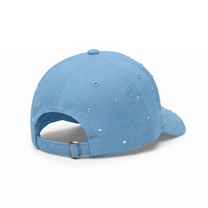 Nueva Gorra de Béisbol Bordada con Pedrería, Visera de Color Sólido, para Uso Diario Informal y Fiestas - Product Image 6