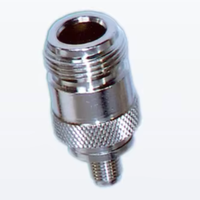 Conector hembra a hembra duradero y pulido, adaptador coaxial RF para sistemas de cable de red de datos de telecomunicaciones