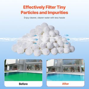 Bolas de Filtro de Fibra de Poliéster Reutilizables de 1.5 Lb, Bolas de Filtro de Arena para Spa, Repuesto de Bolas de Filtro para Piscina - Product Image 3
