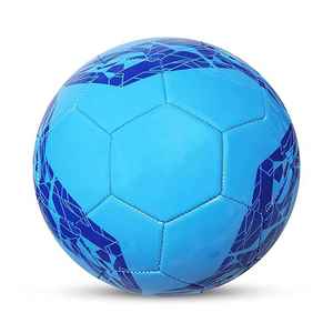 Professional Factory Wholesale <b>Leather</b> Lightweight Size 5 Soccer Ball <b>Football</b> Thermal Bonded Seamless for Training & Match - Product Image 1