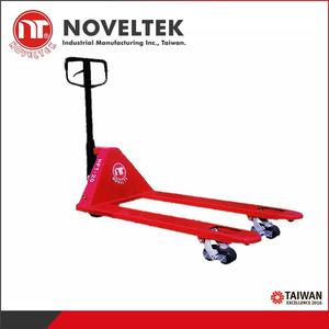 Chariot hydraulique en acier inoxydable NOVELTEK, chariot à palettes manuel, cric, fourche réglable automatique manuelle, 1-10T, certifié CE ISO, OEM - Product Image 2