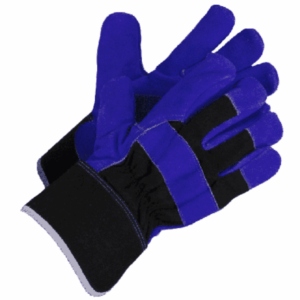 Gants de sécurité en cuir de vachette fendu de qualité supérieure, confortables, résistants à l'abrasion, résistants à la chaleur, antistatiques - Product Image 4
