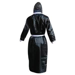Bata de Boxeo Personalizada con Capucha – Satén Ligero Premium, Ajuste Personalizado, para Salida al Ring, Entrenamiento y Uso en el Ring - Product Image 3