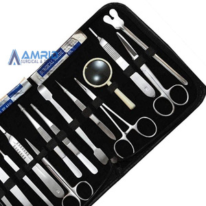 Kit de Instrumentos Quirúrgicos Dentales para Cirugía Oral y Uso Ortodóntico, Manual, Reutilizable, de Acero Inoxidable, por Amrid Surgical - Product Image 2