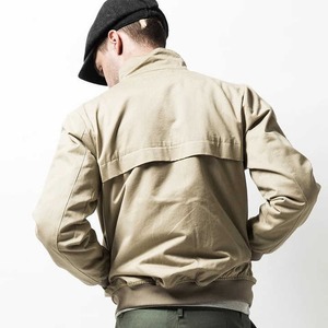 WASONS INTERNATIONAL Veste bomber à capuche coupe-vent pour homme, beige, 100% polyester, col montant, fermeture éclair, style vêtements de travail, hiver - Product Image 6